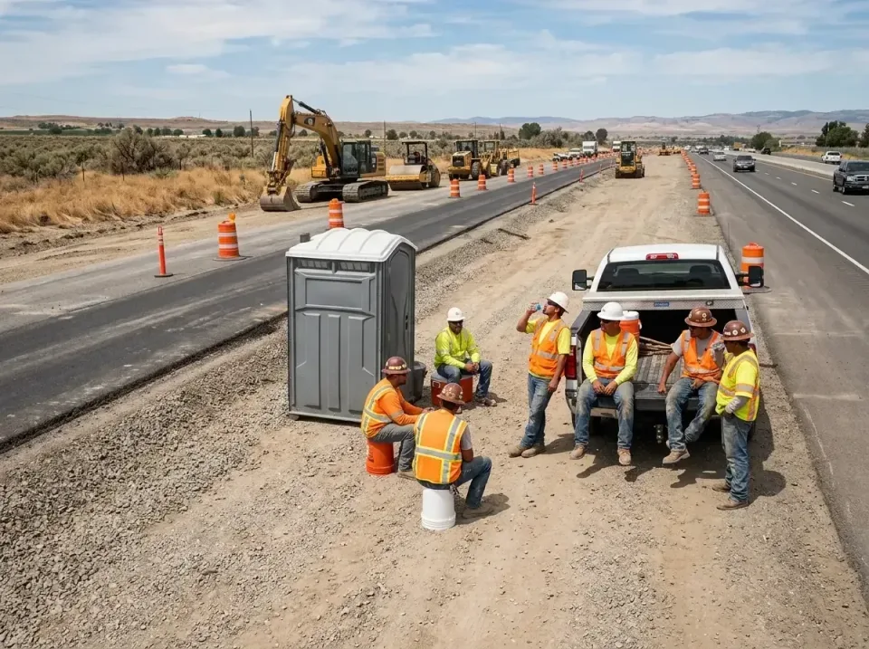 highway-road-construction-crew-007 — frequently asked questions, Porta Potty and Restroom Rentals in Locust Grove, GA